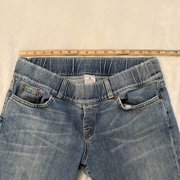 LUCKY BRAND Jeans Women’s Size Small Maternity Pull On Bootcut/Flare Leg Jeans - Picture 5 of 9